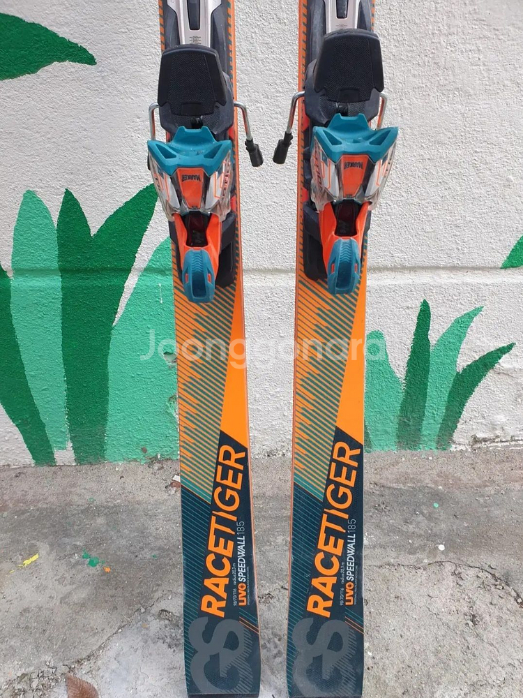 뵐클 레이스타이거 대회전 스키 플레이트(185)/바인딩--3