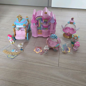 오로라핑캐슬하우스+왕자핑+깡총핑피규어 일괄