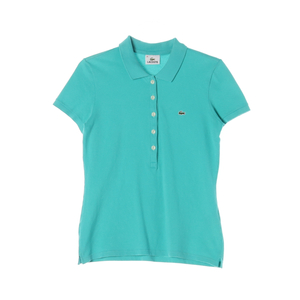 [S]라코스테 민트 여성 반팔 카라티 폴로 티셔츠 이미지