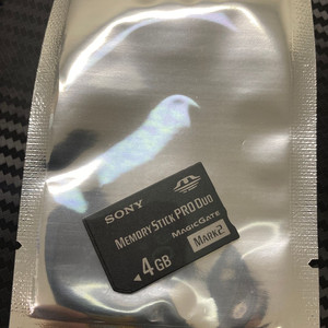 소니 메모리스틱 PRO DUO 4GB