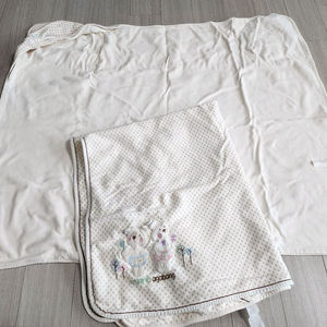 일괄+텍포)아가방 아기 겉싸개 2개