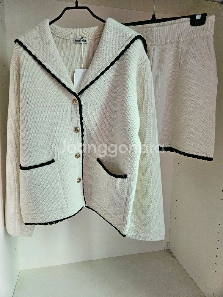 세일러 가디건&팬츠 세트(새상품)--0