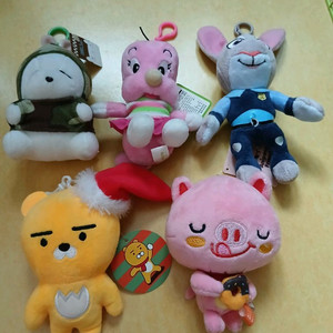 무료배송 인형 1개 선택 마시마로 둘리 공실이 애니팡 핑키