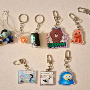캐릭터 키링 세트 일괄