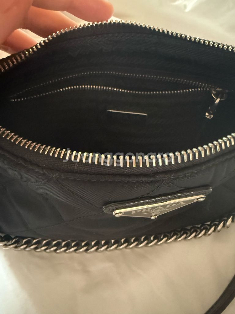 프라다 퀄팅 체인 숄더백--1