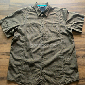 (가격인하) 아크테릭스 (Arcteryx) 코튼 체크 반팔 셔츠 XL