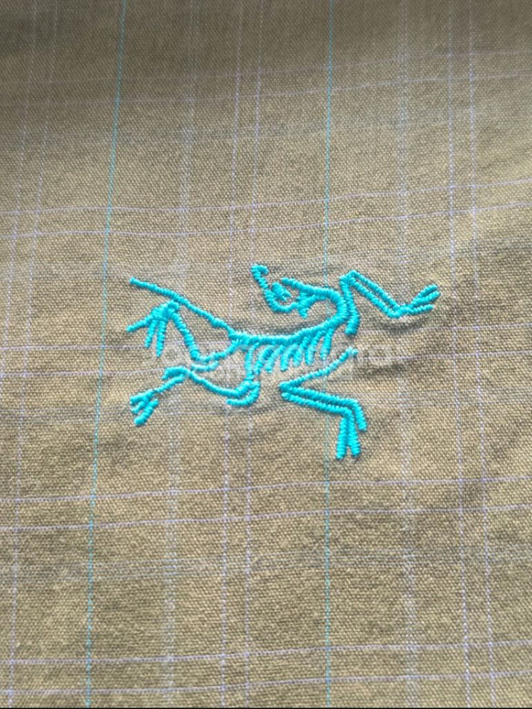 (가격인하) 아크테릭스 (Arcteryx) 코튼 체크 반팔 셔츠 XL--2