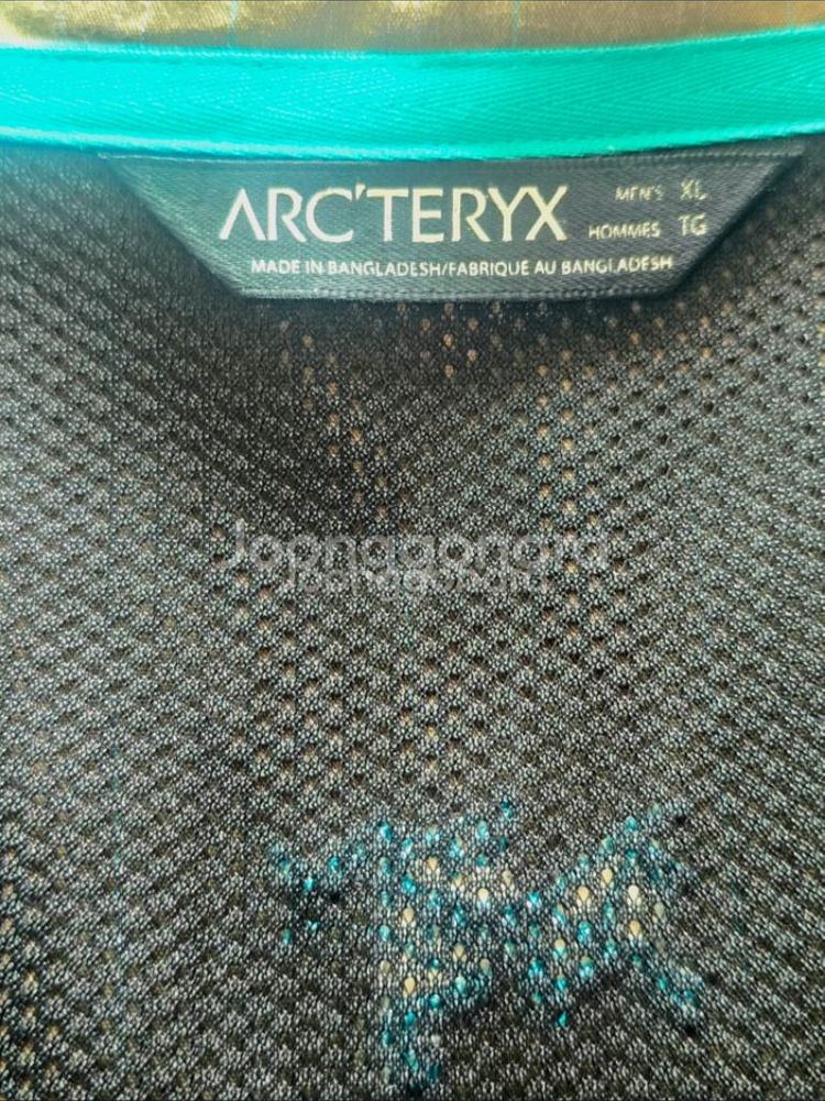 (가격인하) 아크테릭스 (Arcteryx) 코튼 체크 반팔 셔츠 XL--3