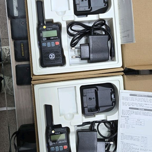 이테크 생활무전기 2개 세트 판매합니다 이미지