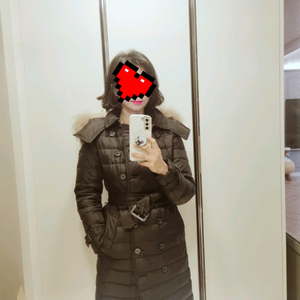버버리 여성 롱패딩