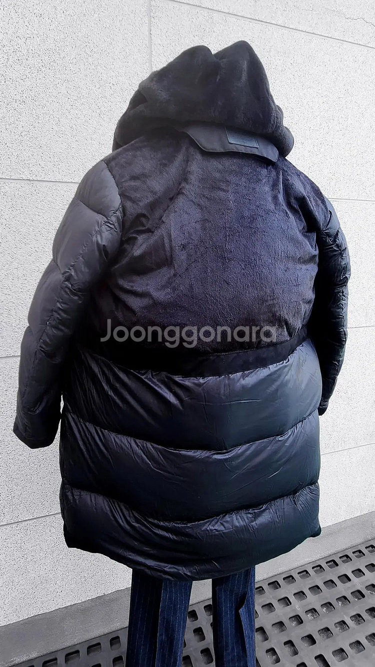 지오지아 And Z / 앤드지 구스다운 후드 패널 라이너 패딩 점퍼 / 100[100-105]--6