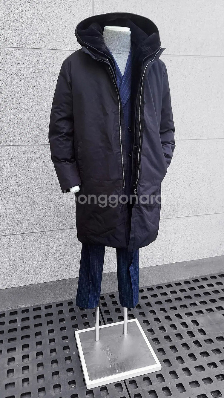 지오지아 And Z / 앤드지 구스다운 후드 패널 라이너 패딩 점퍼 / 100[100-105]--1