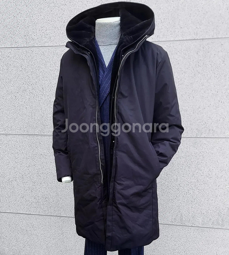 지오지아 And Z / 앤드지 구스다운 후드 패널 라이너 패딩 점퍼 / 100[100-105]--0