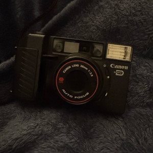 캐논 오토보이2 자동 필름카메라 (데이터백 O 가방포함)