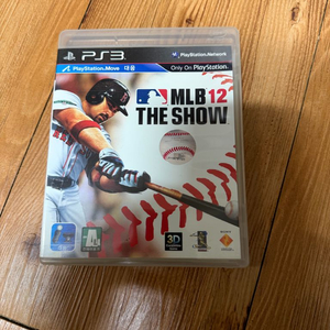 PS3 플스3 MLB 더쇼 12 정발 (메뉴얼X) 판매합니다.