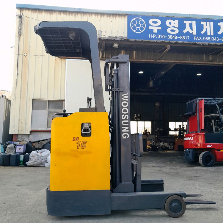 전동지게차 1.5톤 2단3미터 우성중공업--1