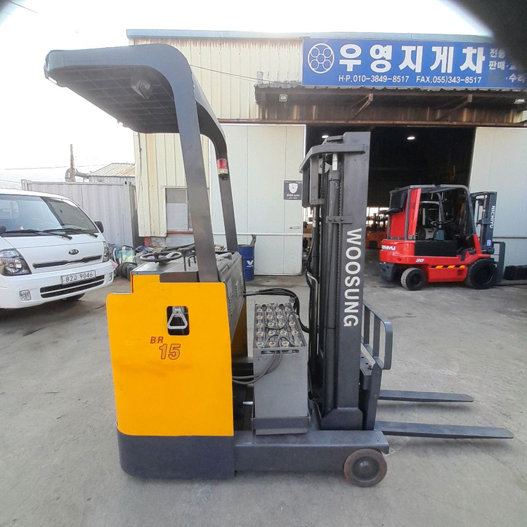 전동지게차 1.5톤 2단3미터 우성중공업--4