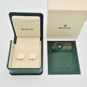 [셀렉트/감정서발급] 롤렉스 18K 크라운 커프링크스 A1028 미사용품