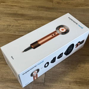 다이슨 슈퍼소닉 뉴럴 앰버실크 + 샴페인핑크 미개봉