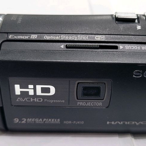 소니 디지탈캠코더 pj410 (cx405. 윗버젼) 상태 매우좋은 것 팝니다.