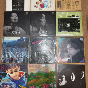 lp 레코드판 김광석 신촌블루스 빛과소금등 250여장
