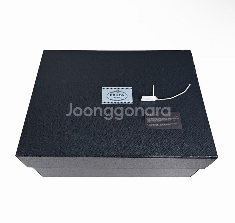 [XL] 프라다 남성 리나일론 삼각로고 버킷햇 벙거지 모자 블랙--7