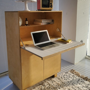 그레이 맨션 뷰로 데스크 grey mansion bureau desk (인테리어용 책상 및 수납장)