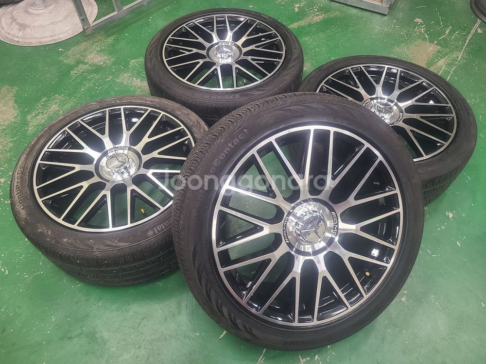 벤츠 S클래스 S63 AMG st 19인치 휠타이어 팜--0