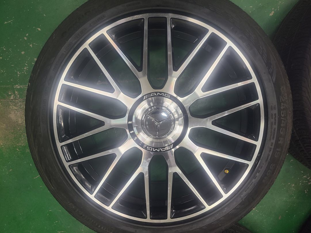 벤츠 S클래스 S63 AMG st 19인치 휠타이어 팜--2