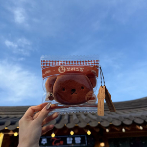 경주 미피스토어 미피 찰보리스빵 파우치 키링 이미지