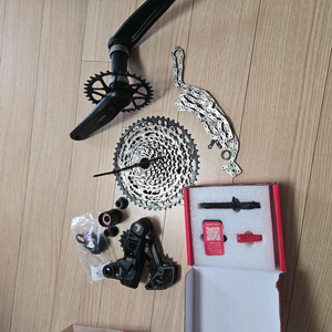 스램S1000mtb무선 구동계 자전거1대분 풀셋