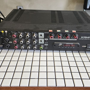 카날스 MS-400B 4채널 앰프 세트 스피커 4개 포함 판매