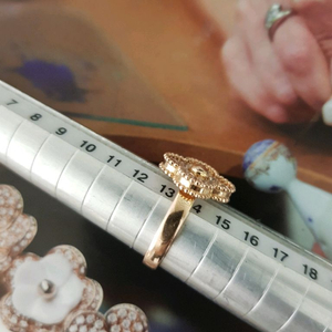 18k 트렌디 반지