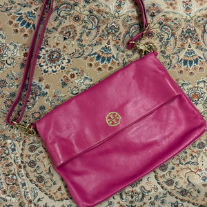 토리버치 메신저 가죽가방 중고