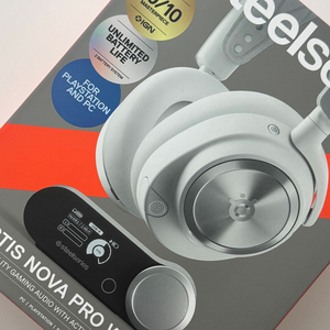 스틸시리즈 아크티스 노바 프로 무선 게이밍 헤드셋 Arctis Nova Pro X Wireless White