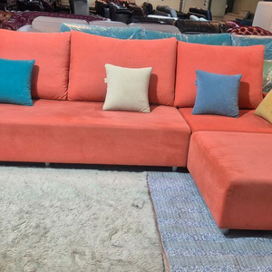 헷세드(HASSED) 베쏘 4인 일자형 소파+오토만(드라이세탁완료)