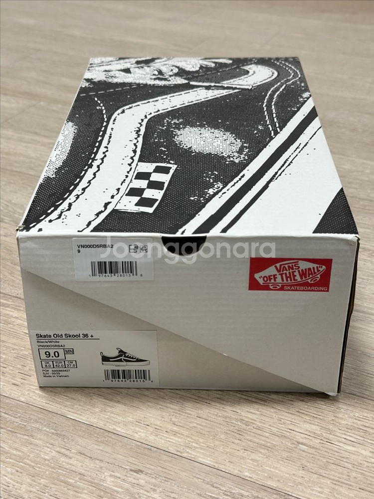 스케이트 올드스쿨 36+ 블랙 270 (새 제품)--2