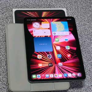 아이패드 프로 11인치 3세대 M1 (5세대) 256GB 와이파이 스그 풀박스 케이스 등 56만