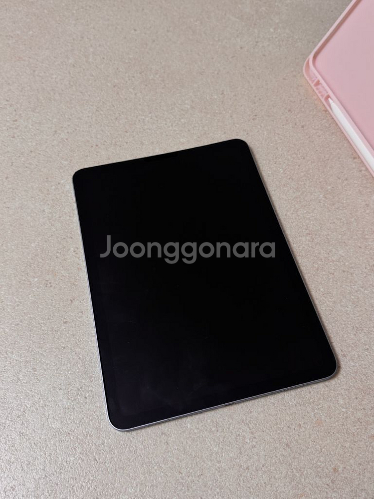 아이패드 에어4 64GB + 실크펜슬v4 + 신지모루 케이스--1
