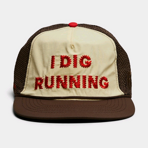 알렉스 조노 아이 디그 러닝 트러커 햇 OG 브라운