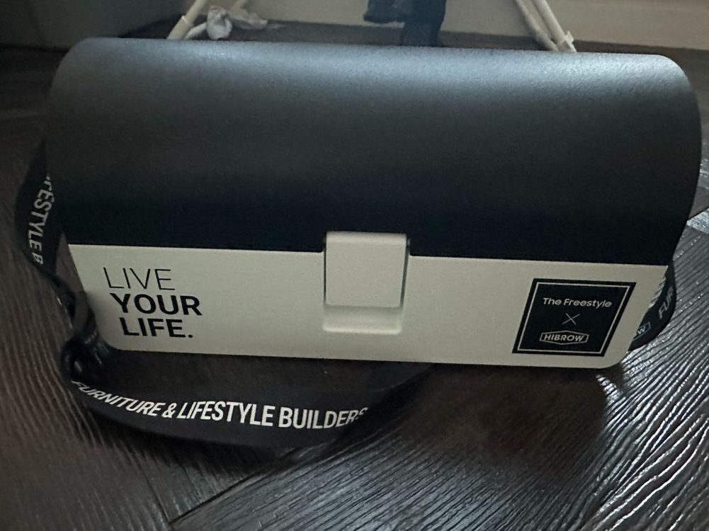 삼성 하이브로우 콜라보 빔프로젝터 2세대 풀세트 충전기 포함 이미지