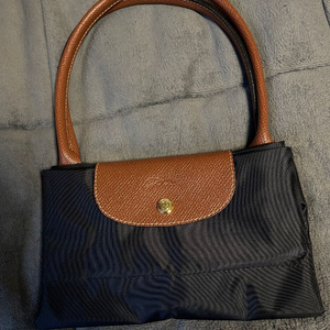 [새상품]롱샴 플리아쥬 오리지널 숄더백 L 블랙