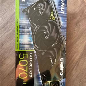 미개봉 RTX 5070Ti 이미지