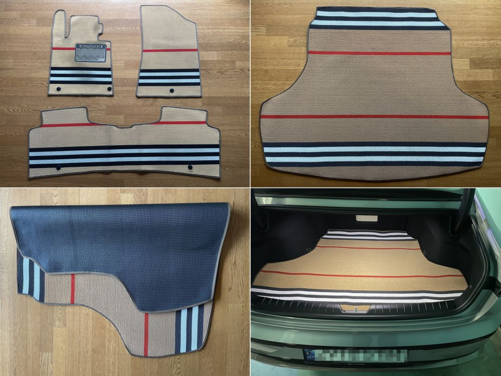 그랜저 GN7 하이브리드 코일 매트 이미지