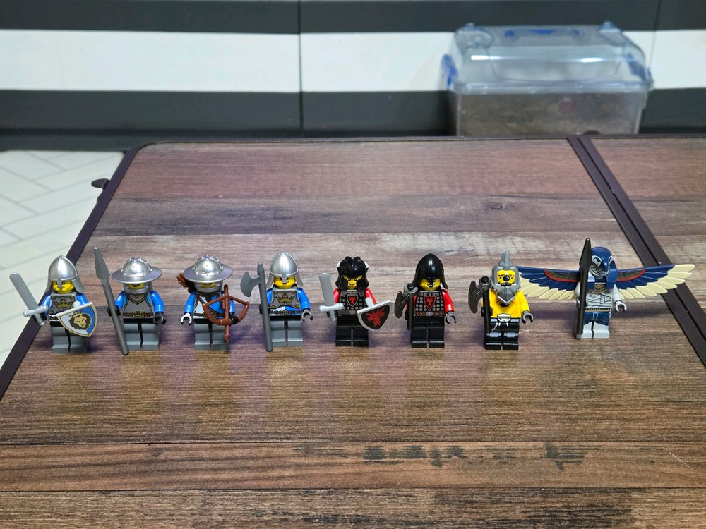 레고 그린드래곤 킹덤드래곤 킹덤라이언 뉴캐슬 트롤 드워프 해골말 동물 캐슬 피규어 7036 7419 8962--2