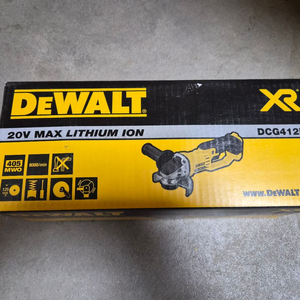 디월트 DCG412N 무선 그라인더
