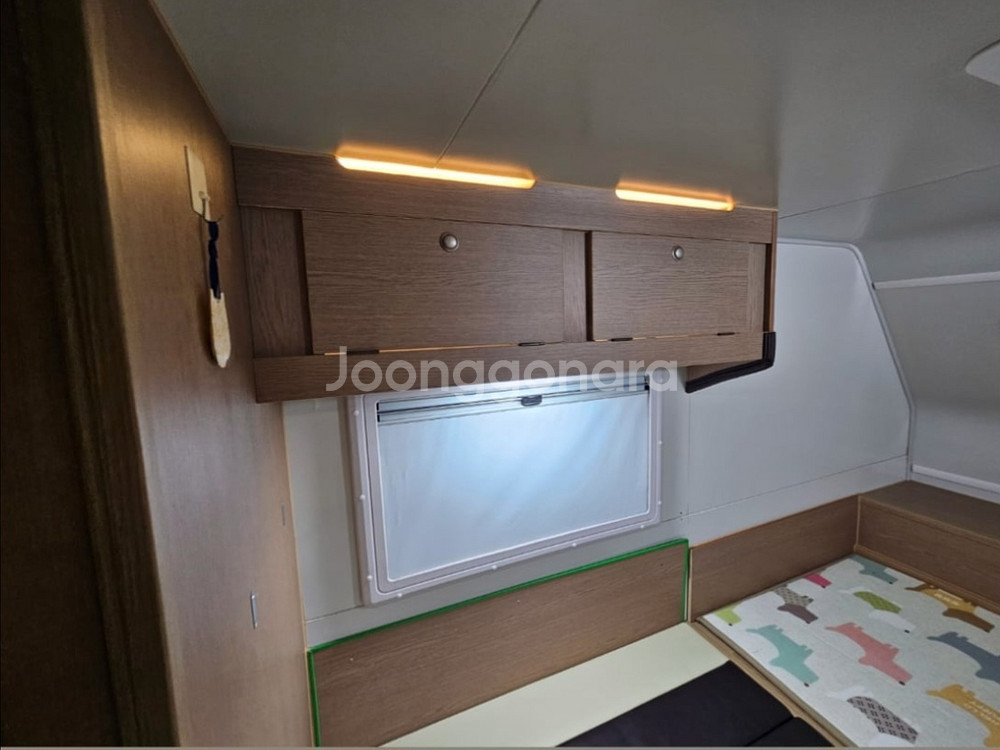 캠핑 카라반 트레일러 2~3인용 소형 차고지증명x 면허 x 캠핑카--1