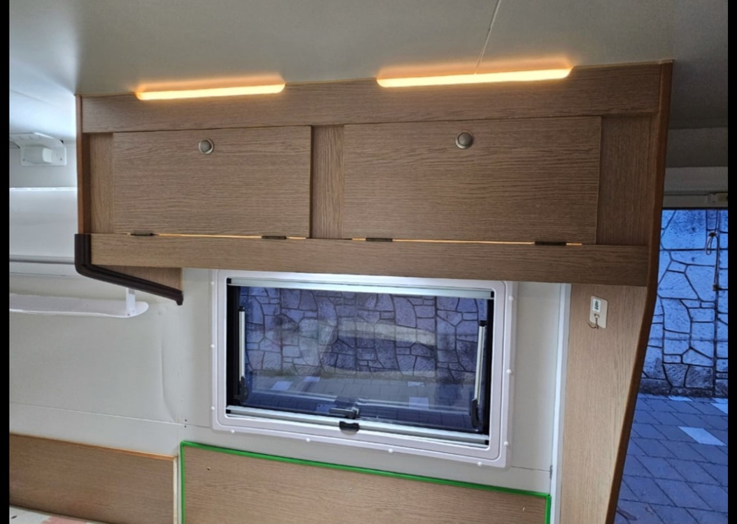 캠핑 카라반 트레일러 2~3인용 소형 차고지증명x 면허 x 캠핑카 이미지