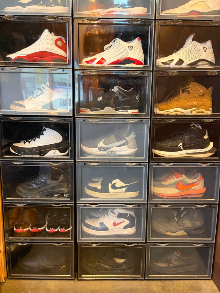 조던 나이키 운동화+신발진열장 판매 이미지