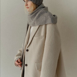 유라고 모헤어쟈켓 코트 새상품